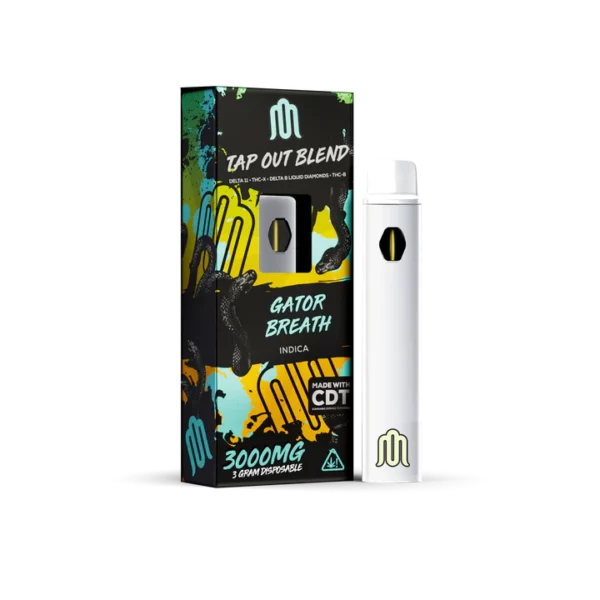 Medusa Tap Out Blend Disposable Gator Breath 3g