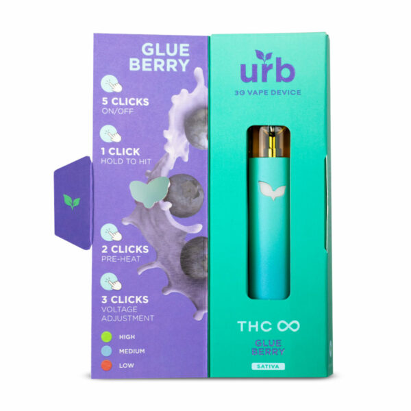 URB THC Infinity Disposable Glue Berry