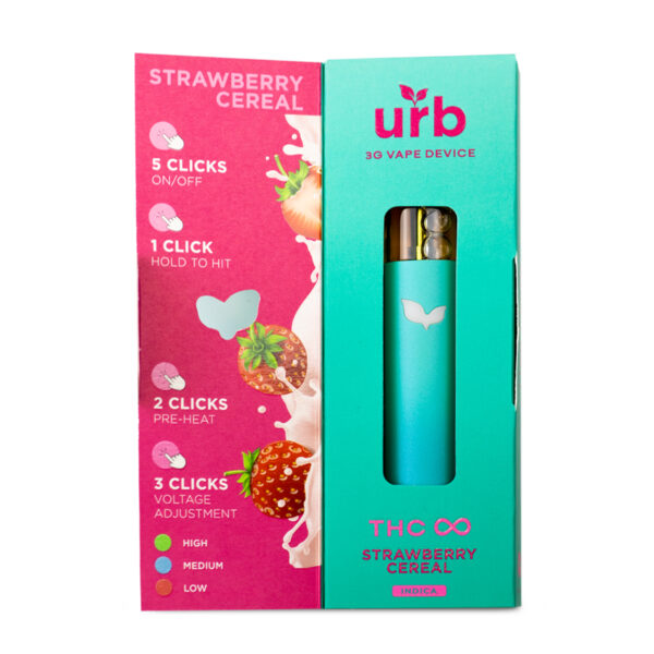 URB THC Infinity Disposable Strawberry Cereal