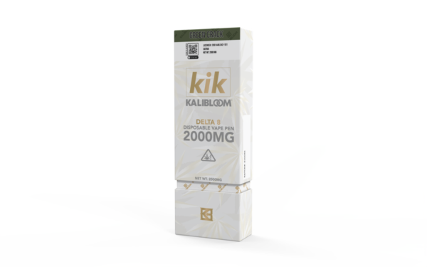 Kik Delta 8 Disposable Green Crack 2g