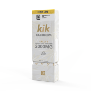 Kik Delta 8 Disposable Lemon Cake 2g