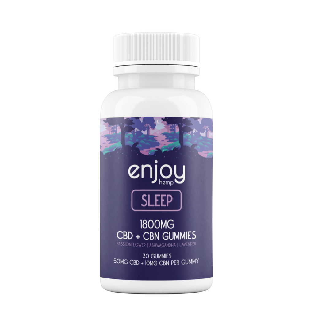 Enjoy CBD + CBN Gummies For Sleep 30ct