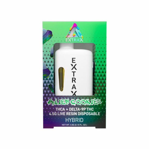 Lord Vaper Pens Delta Extrax THCA Delta 9P Live Resin Alien Cookies Disposable