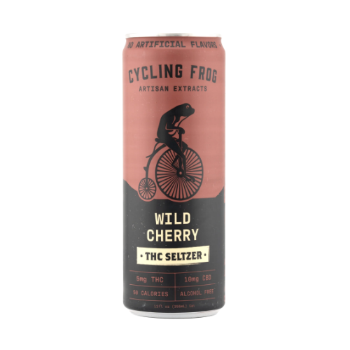 cycling frog wild cherry seltzer