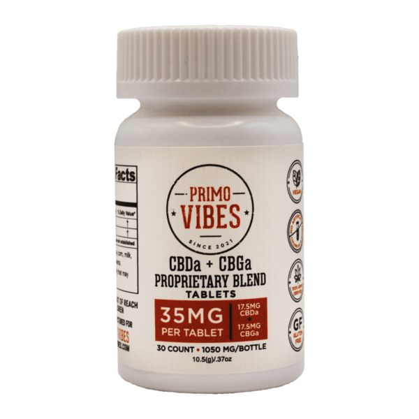 Primo Vibes CBDA + CBGA Immune Support