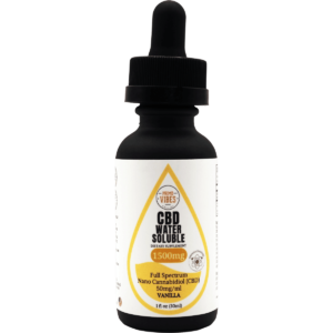 Primo Vibes CBD Nano Water Soluble 1500mg - Vanilla