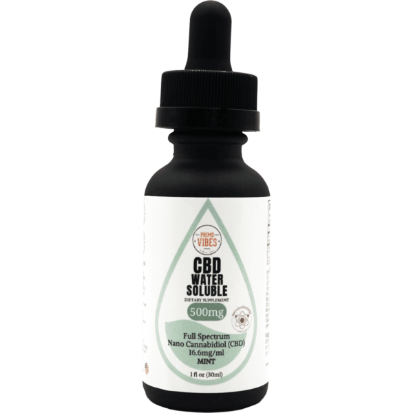 Primo Vibes CBD Nano Water Soluble 500mg - Mint