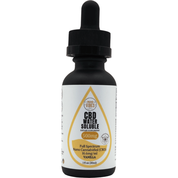 Primo Vibes CBD Nano Water Soluble 500mg - Vanilla