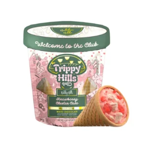 Trippy Hills Club Mushie Conez - Strawberry Cluster Cake