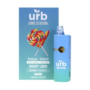 Urb x Toke Station 6g THCA+THCP Live Resin 6g Disposable - Kandy Land