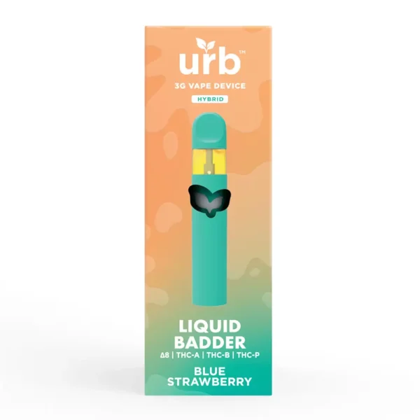 Urb Liquid Badder Disposable 3g – Blue Strawberry