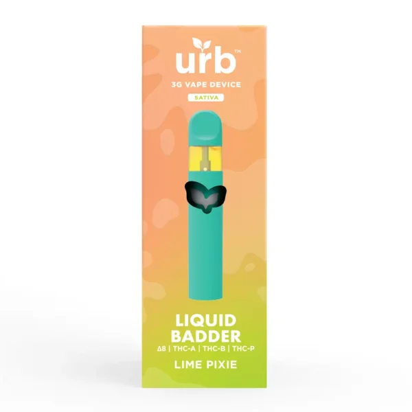 Urb Liquid Badder Disposable 3g – Lime Pixie