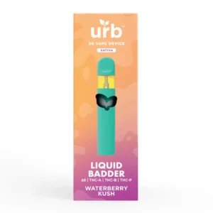 Urb Liquid Badder Disposable 3g – Waterberry Kush