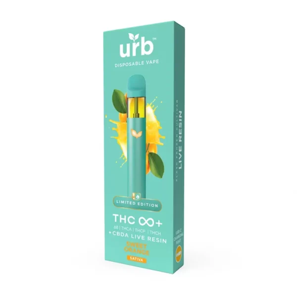 Urb THC Infinity+ 3g Disposable - Sweet Orange