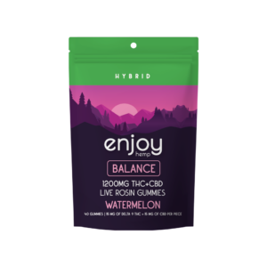 Enjoy Delta 8 THC/CBD Gummies 1200mg - Balance