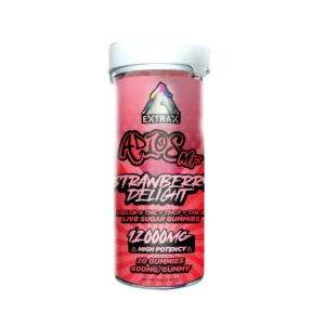 Extraxx Adios MF Gummies 12,000mg - Strawberry Delight