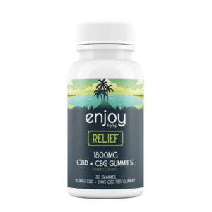 Enjoy CBD/CBG Gummies 1800mg - Relief