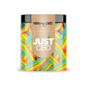 JustCBD CBD Gummies 1000mg - Rainbow Ribbon