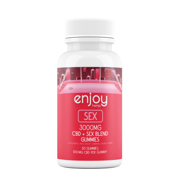 Enjoy CBD + Intimacy Gummies 1500mg - Sex