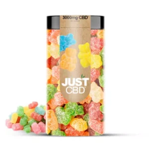 JustCBD CBD Gummies 3000mg - Sour Bears