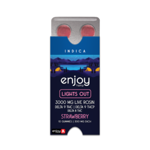 Enjoy Live Rosin THCP + D9 + D8 Gummies 3000mg - Lights Out