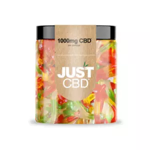 JustCBD CBD Gummies 1000mg - Gummy Worms