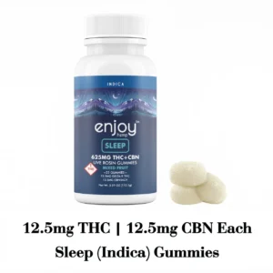 D9 Sleep THC + CBN Gummies – 625mg