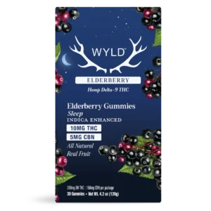 Elderberry THC + CBN Gummies 10mg – 30ct