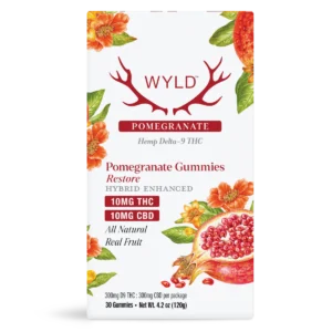 Pomegranate THC + CBD Gummies – 10mg