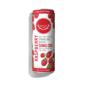 Raspberry Sparkling Hemp Water – CBD Beverage