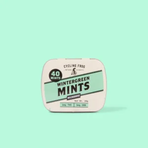 Wintergreen THC Microdose Mints – 40 Count